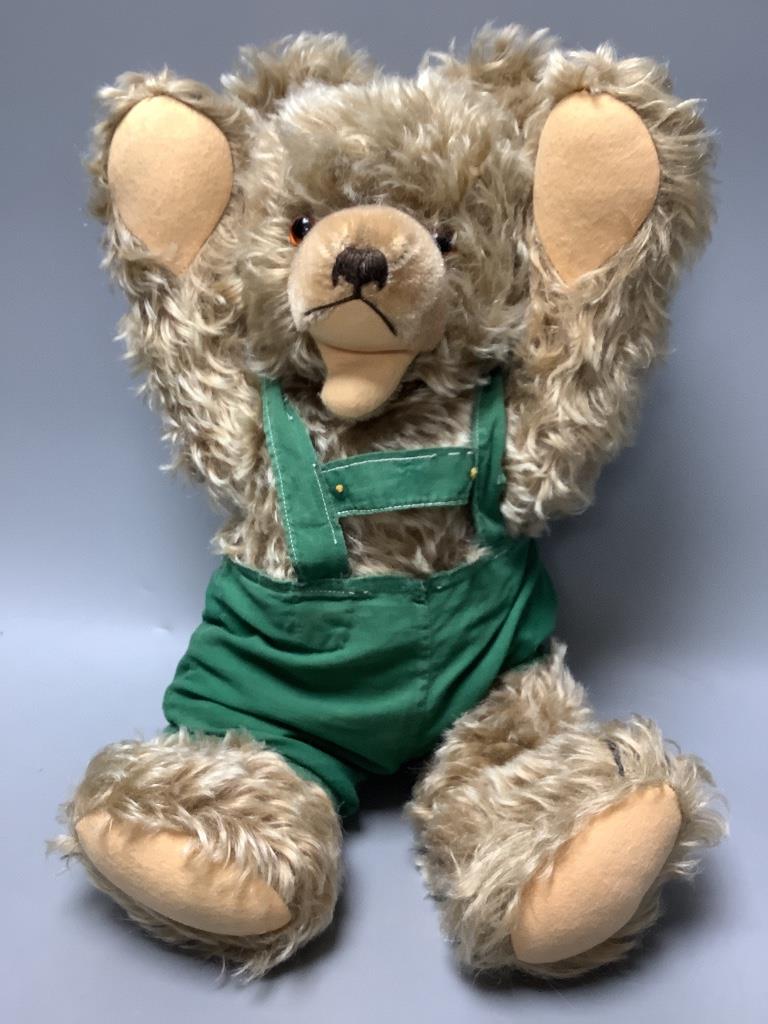 A Steiff (?) teddy bear c.1950s